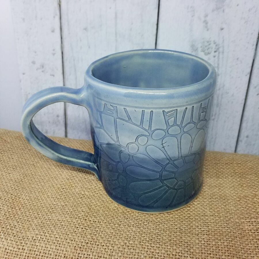 Mug - Blue Floral - Second
