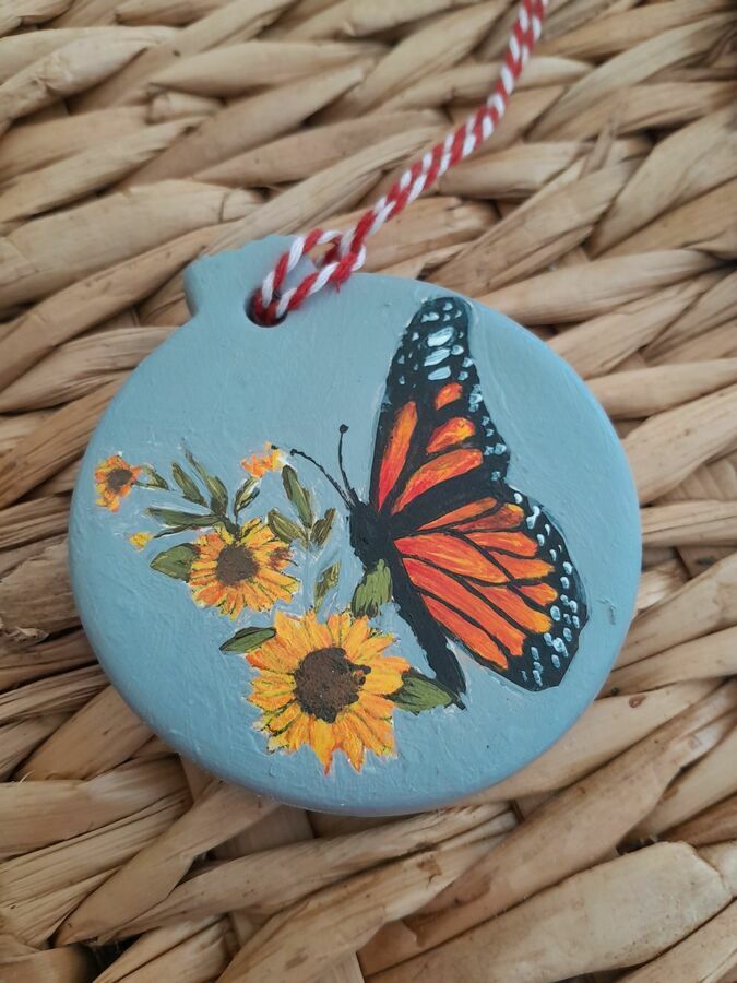 Handpainted Decoration by Cara M