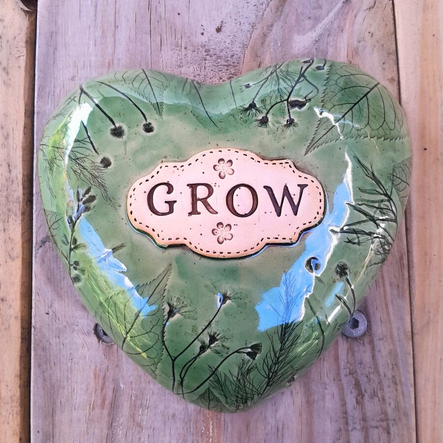 Large Wall Heart - Grow