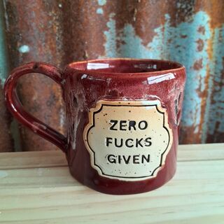 Stumpy Mug - Zero Fucks Given