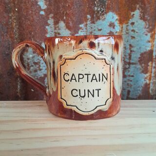 Stumpy Mug - Captain Cunt