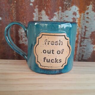 Stumpy Mug - Fresh out of Fucks