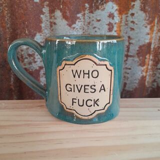 Stumpy Mug - Who gives a fuck