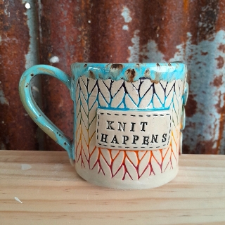 Knit Happens Knitting Mug 2