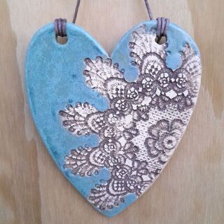 Rustic Heart by Cara M - Lace